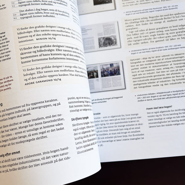 Bogdesign – tilrettelægning af illustrerede bøger