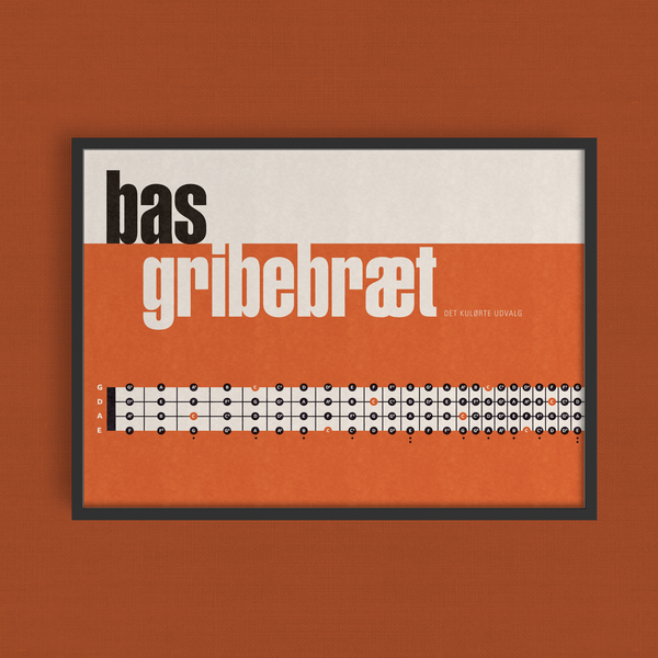 Bas · gribebræt · plakat