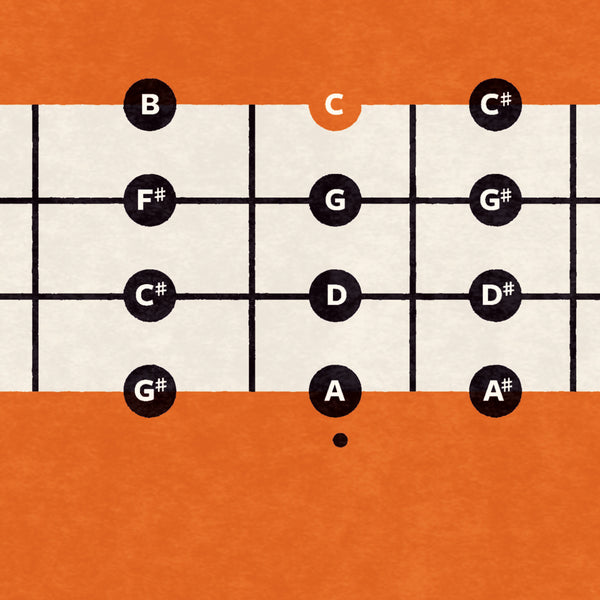 Bas · gribebræt · plakat