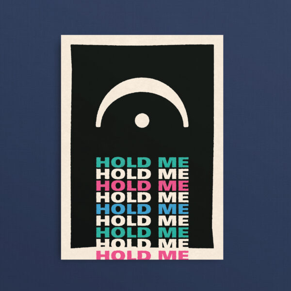 print hold me musik plakat poster 2